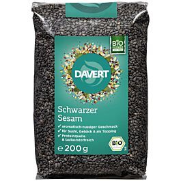 Čierny sezam, nelúpaný, Davert, 200g