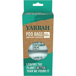 Kompostovateľné vrecká na psie exkrementy, 60ks