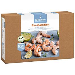 Krevety lúpané, mrazené, 160g