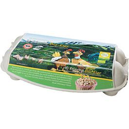 Bio vajcia, veľkosť M-L, 10ks