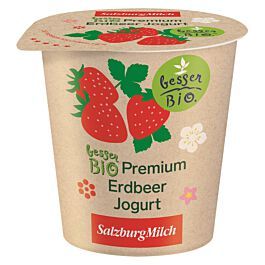 Ovocný jogurt Jahoda, 150g, BesserBio