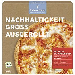 Big Pizza Margherita, FollowFood, 440g
