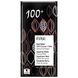 Čokoláda 100%, Vivani, 80g