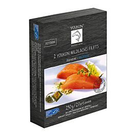 Losos z divého výlovu, 2x125g, mrazený