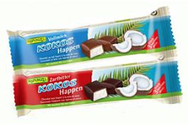 Kokosové kúsky s mliečnou čokoládou, Rapunzel