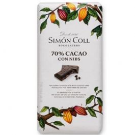 Horká čokoláda s kakaovými bôbmi, 85g, Simón Coll