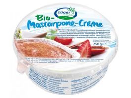 Mascarpone krém, Zueger, bez laktózy, 250g
