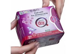 Anionové vložky Gentle Day, nočné, 8ks