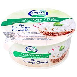 Cottage Cheese, bez laktózy, 150g, Zueger