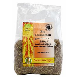 Ľanové semienka drvené, 250g, Nestelberger