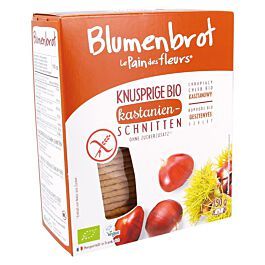 Gaštanové chlebíčky, bez lepku, Blumenbrot